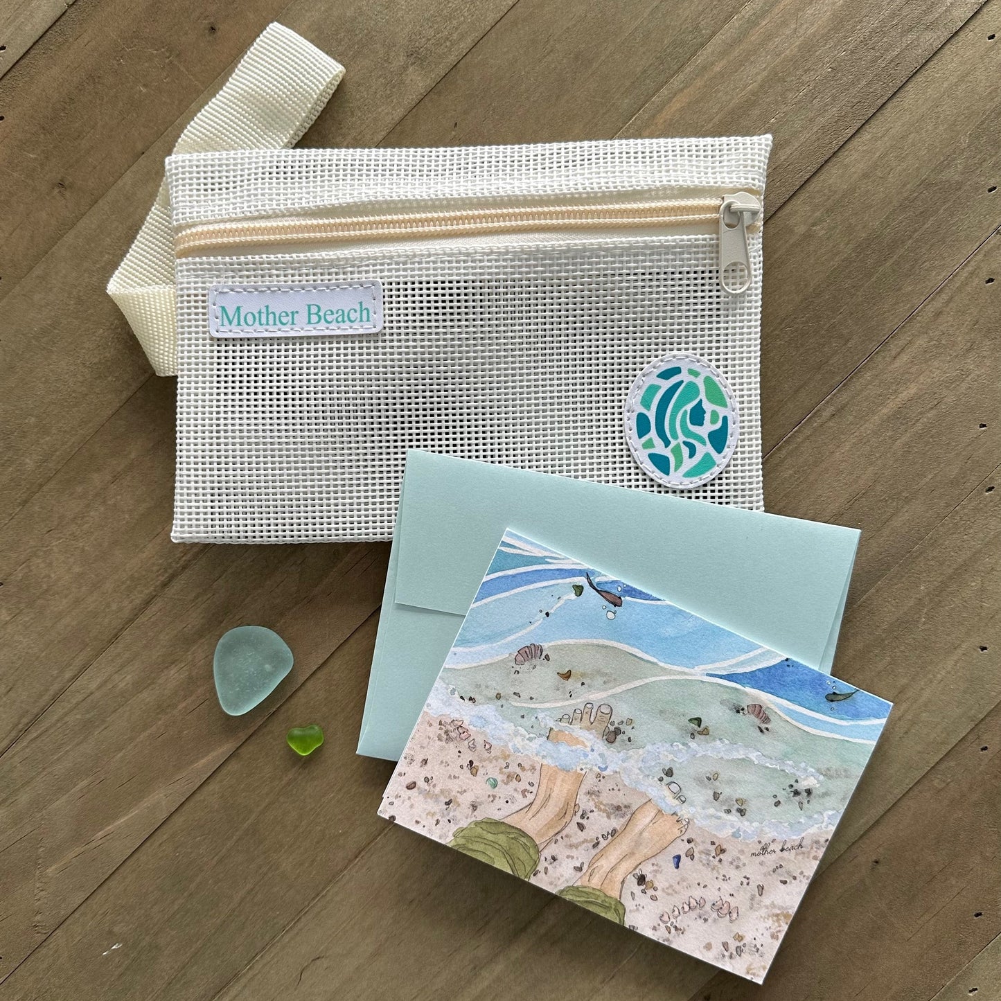 Mother Beach Wristlet + Hand Rake Combo