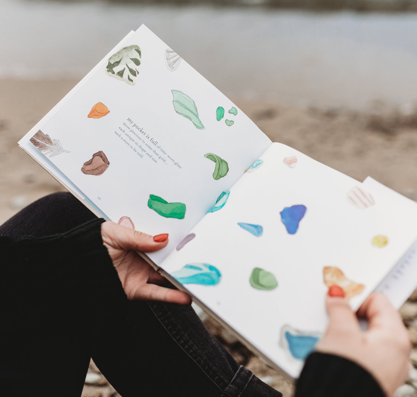 Mother Beach Book - The Joy of Finding Beach Glass