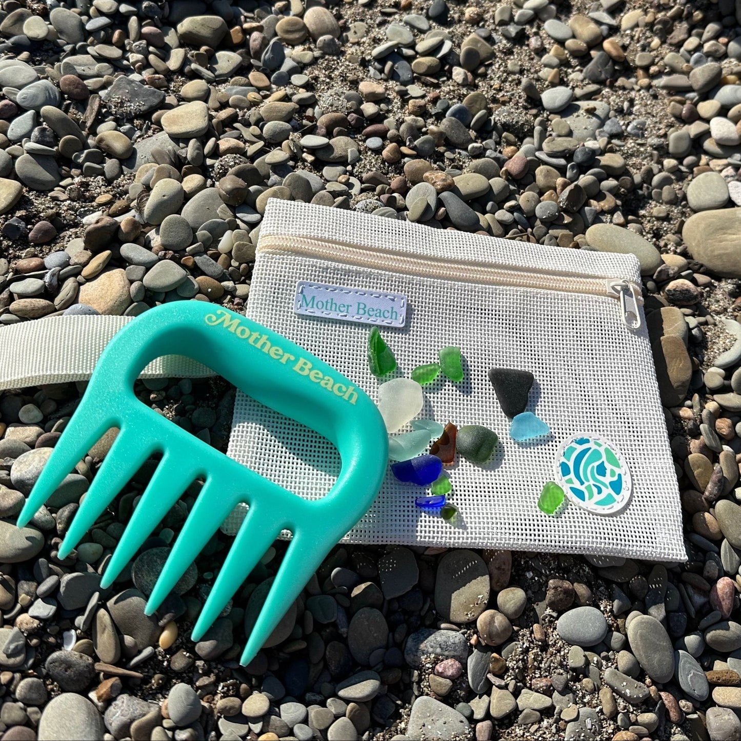 Mother Beach Wristlet + Hand Rake Combo