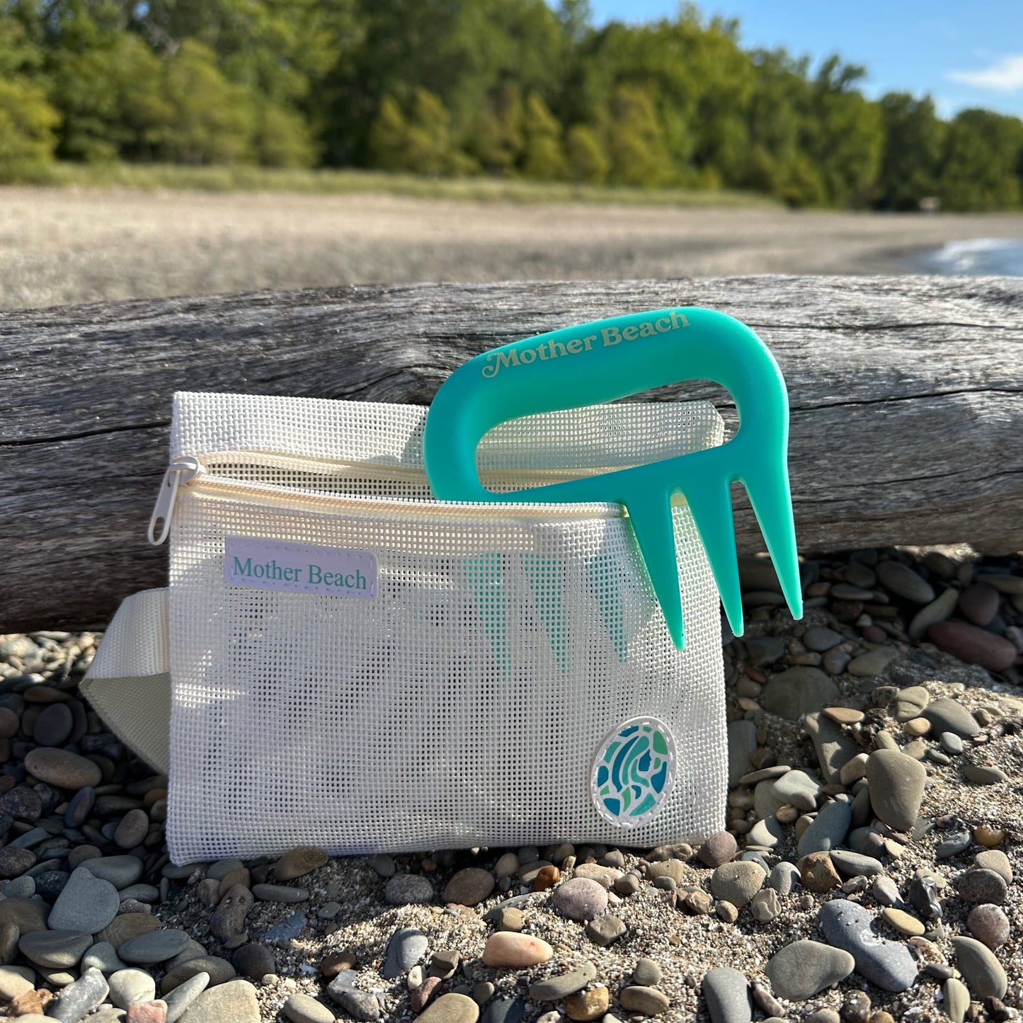 Mother Beach Wristlet + Hand Rake Combo